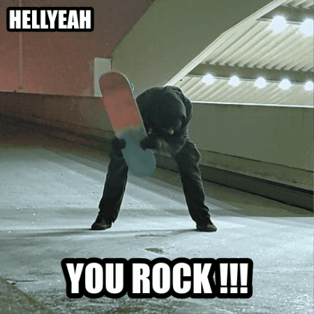 You Rock Well Done GIF
