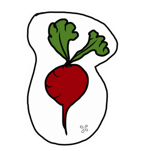 Vegetables Gardening Sticker by yvoscholz