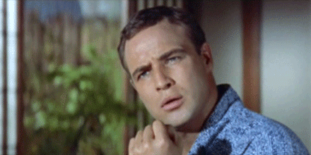 Marlon Brando Sayonara GIF by Maudit