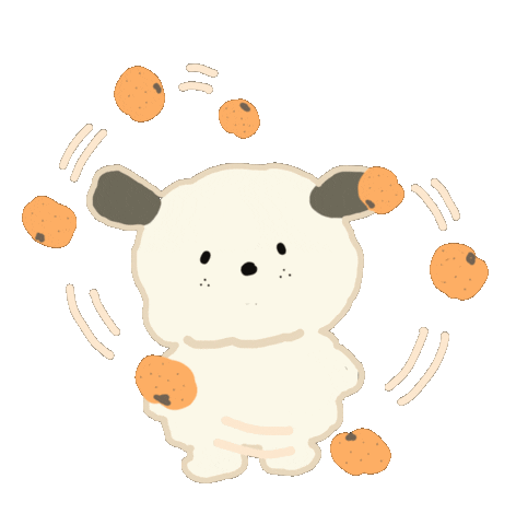 Happy Dog Sticker