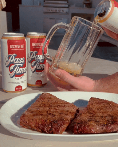 Miami Grilling GIF by Biscayne Bay Brewing
