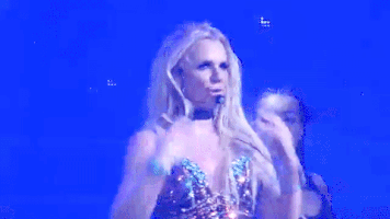 peteroldham cute excited live britney spears GIF