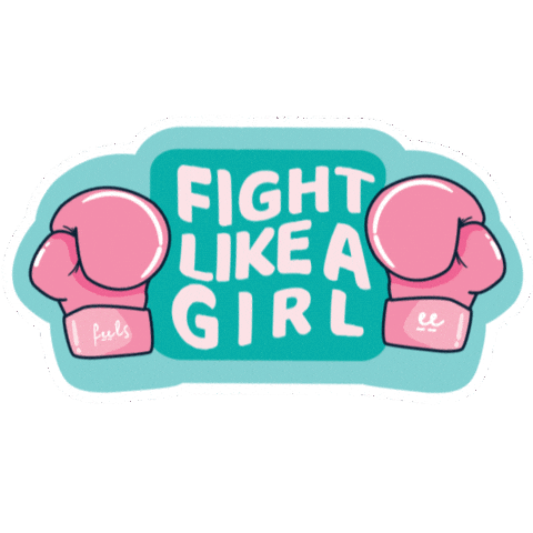 Feels Breast Cancer Sticker by Saddle