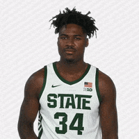 Confused Michigan Basketball GIF by Michigan State Athletics
