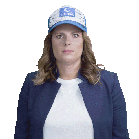 Slovakia Skier Sticker by Uniqa SK