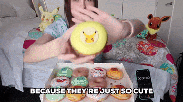 Pokemon National Donut Day GIF by Storyful