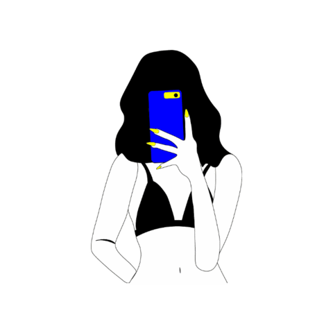Girl Sticker