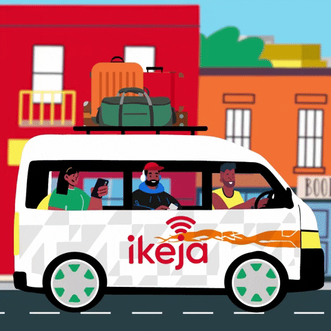 Driver Taxi GIF by ikeja