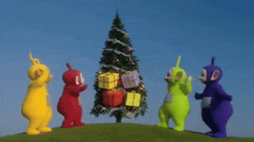 Merry Christmas Hello GIF by Teletubbies
