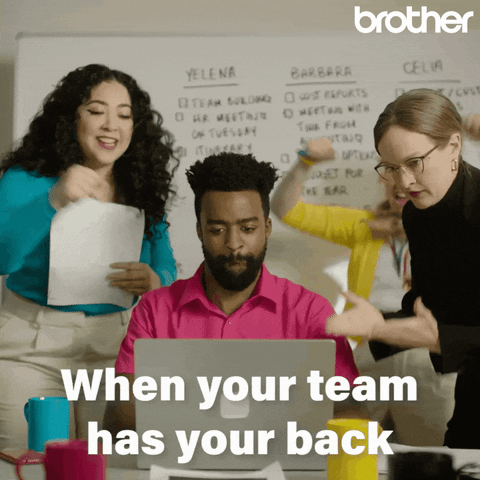 Dream Team Yes GIF by Brother USA