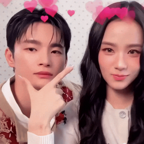 Seo In Guk Kim Jisoo GIF
