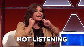Not Listening Rachael Ray GIF by ABC Network