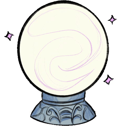 Decide Crystal Ball Sticker by The Outsiders Co.