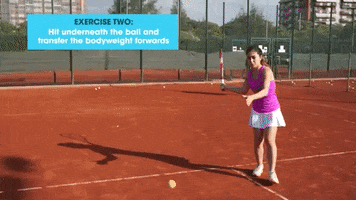 Tennis Coach Topspin GIF by fitintennis
