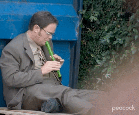 dwight-playing-flute-the-office