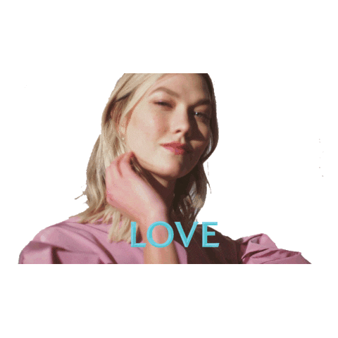 Karlie Kloss Yes Sticker by LOVE Magazine
