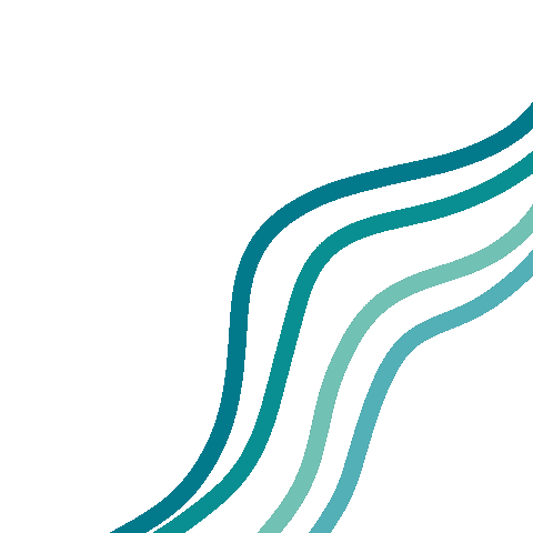 Light Blue Rainbow Sticker by The Rowan Center