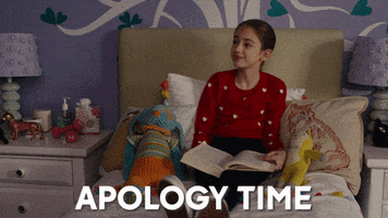Sorry Apology GIF by ABC Network