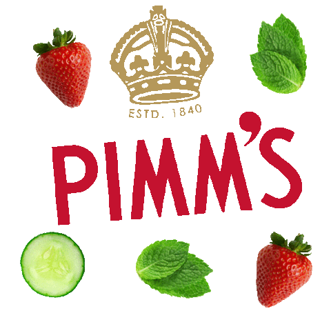 Pimms Sticker