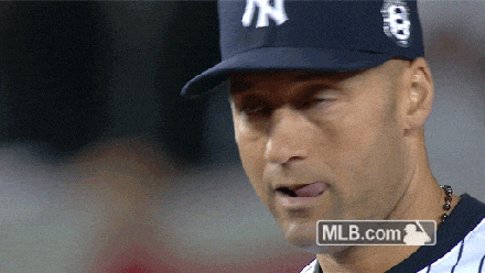 freaking derek jeter GIF by MLB