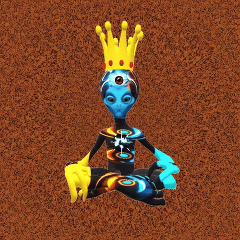 Meditate GIF by The LSD Hotel