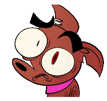 Confused Dog Sticker