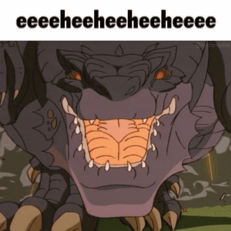 Laugh Godzilla GIF