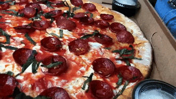 Pepperoni Pizza GIF by Number Six With Cheese