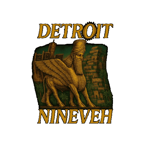 Detroit Assyrian Sticker by Salem's Vision