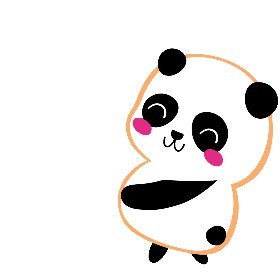 Panda Bear Smile GIF by BILLA - Find & Share on GIPHY