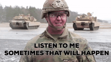 Listen To Me Life GIF by U.S. Army