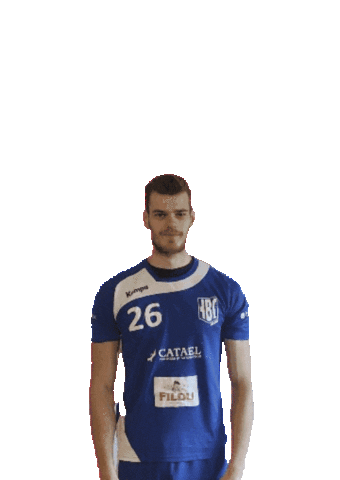 Handball Bluewhitedynamite Sticker by Handbalclub Izegem