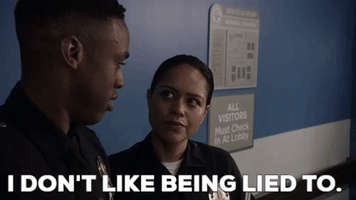 the rookie lie GIF by ABC Network
