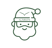 Travel Santa Sticker by Icárion