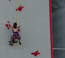 Tokyo 2020 Speed Climbing GIF by Olympic Channel