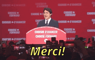 Justin Trudeau Thank You GIF