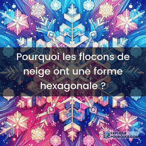 Flocons De Neige GIF by ExpliquePourquoi.com