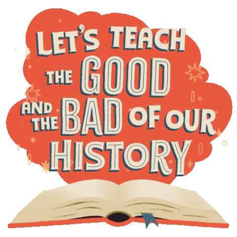 American History School Sticker by Creative Courage