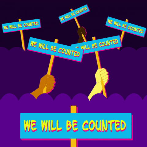 Census 2020 GIF by INTO ACTION - Find & Share on GIPHY