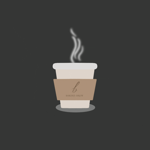 Coffee Steam GIF by Bakers Brew Studio