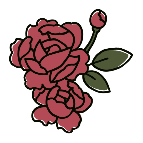 Flower Rose Sticker by MASTERPIECE | PBS