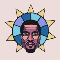 Kanye West Art GIF by Dylan Morang