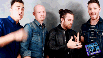 the fray GIF by New Year's Rockin' Eve