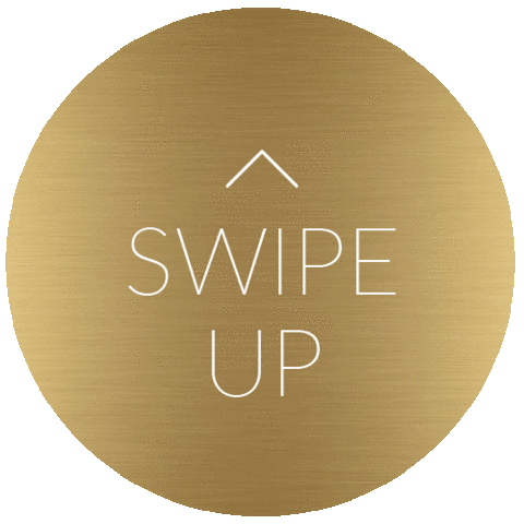 Gold Swipe Up Sticker