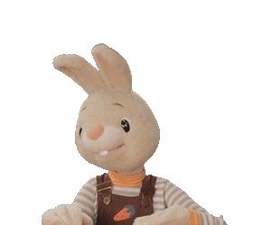 Bunny Harrythebunny Sticker by BabyFirst for iOS & Android | GIPHY