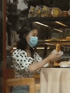Eating GIF