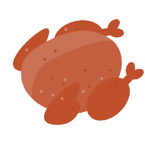 Flowers Chicken Sticker by Good Eggs