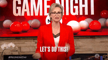 Jane Lynch Lets Do This GIF by NBC