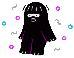 Neon Character Sticker by MUUMU_is_here