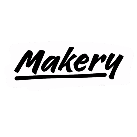 Makerylogo Sticker by wearemakery